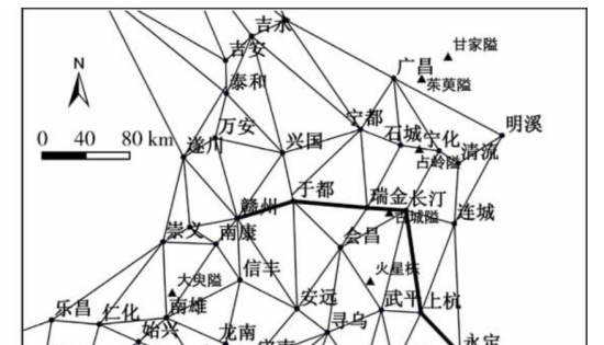 用空间可达性重读客家迁徙：赣州、长汀、梅州为何成三大节点