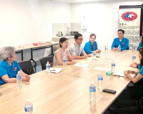 付莉华总领事走访西澳客家公会，点赞客家精神促中澳相通