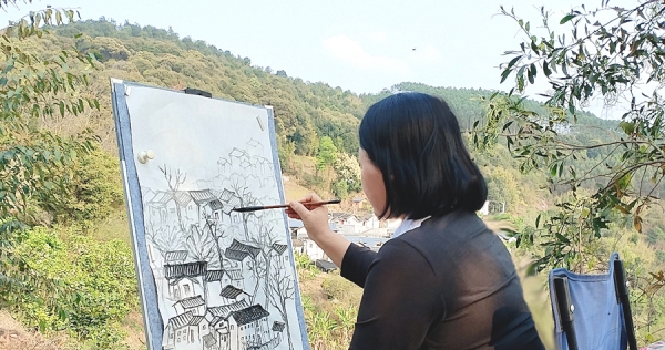 《三乡云上写山居》雁洋镇三乡云上写生