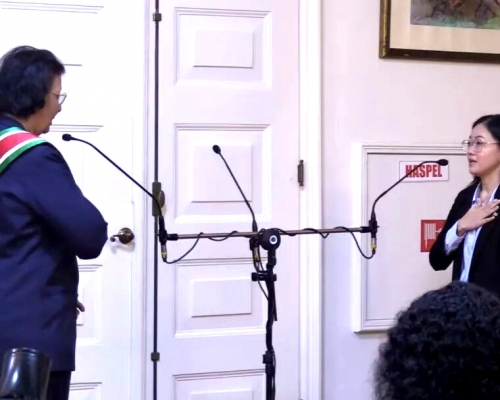 客家骄傲！李静宜就任苏里南驻华大使