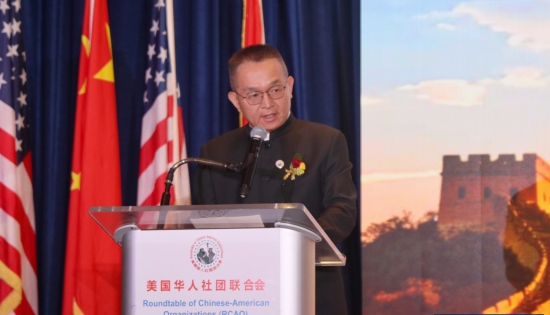 梅州籍侨领熊文胜当选美国华人联合会常务主席