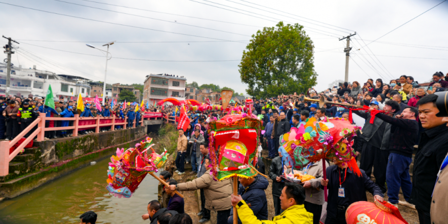 南康横寨唱船盛启，客家非遗燃动春日乡情
