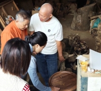 调研非遗根雕 传承客家匠心｜兴宁市民协专题调研根雕技艺