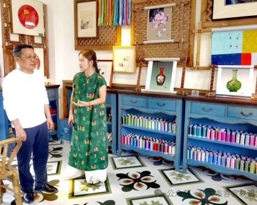 探访韶时非遗工坊 探索客家非遗活化创新路径