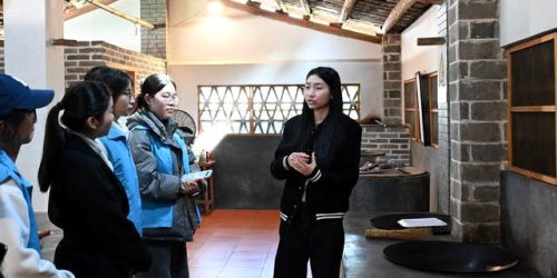 05后大学生探涧头镇，焕新客家娘酒千年非遗