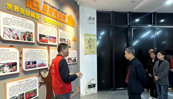 智囊团“把脉”！谭建光为五华志愿服务提质献策