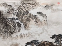 《云壑松泉》