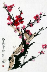 《梅影清韵》二月二遇春分｜龙抬首，春安暖