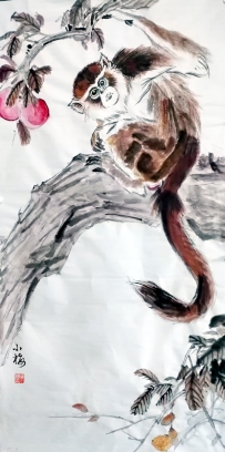 《金猴献寿》