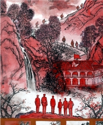 《雄关万道》十月知秋，笔墨寄华诞