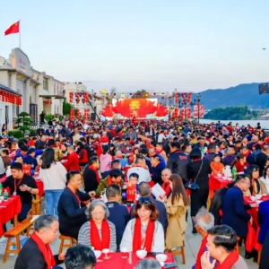 松口过大年启幕！千年客侨古镇迎四海游子品年味
