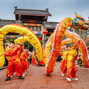 龙马踏春传客脉 客家年俗里的非遗研学课