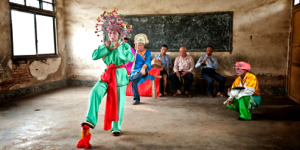 信丰大堂花鼓，厅堂里的客家古戏魂