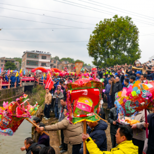 南康横寨唱船盛启，客家非遗燃动春日乡情