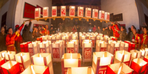 石上曾坊桥帮灯，四百载客家火龙舞动团圆梦