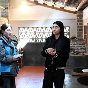 05后大学生探涧头镇，焕新客家娘酒千年非遗