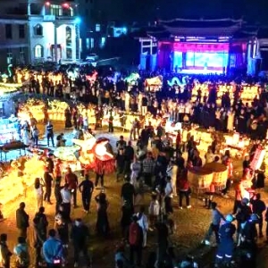 八百年宋灯耀古村！连城璧洲二月二游灯笼燃动客家文脉