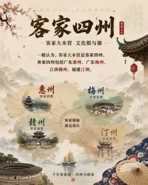 “客家四州”是哪四州？很多客家人都不知道